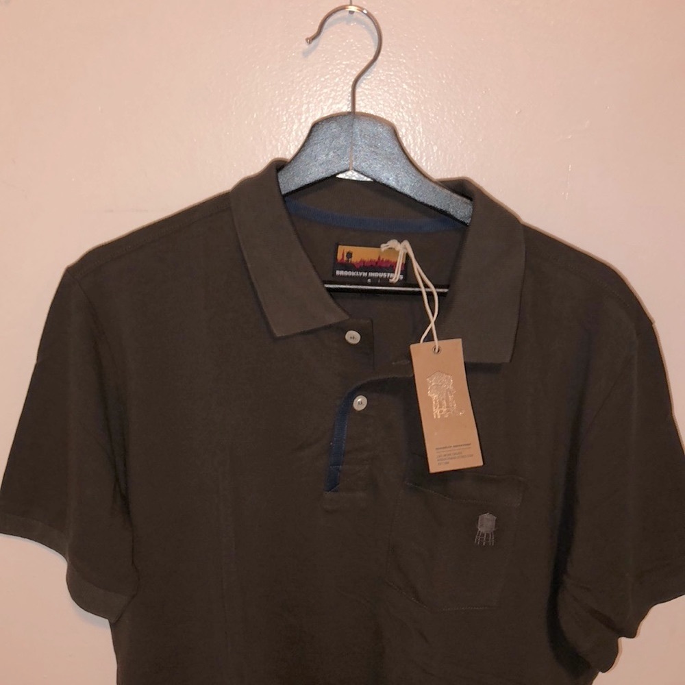 Vintage Brooklyn Industries Lazio Pique Polo Shirt